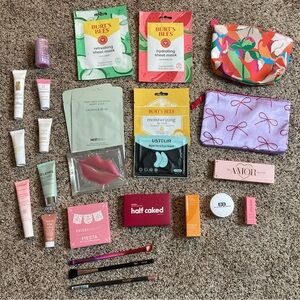 Lot of Beauty, Makeup, and Skincare Samples & Supplies